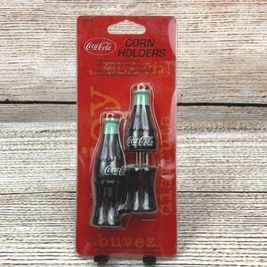 Coca-Cola Bottle Corn Holders Collectible Novelty Kitchenware Sealed‎